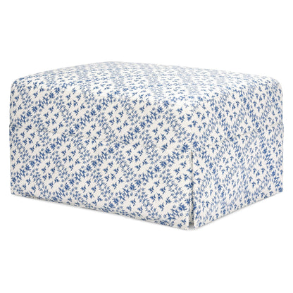 Sarah Flint x Namesake Crawford Gliding Ottoman in Eco-Performance Fabric | Water Repellent & Stain Resistant