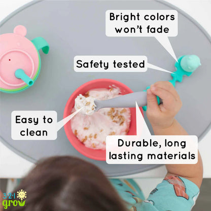 Easy Learn Baby Spoon & Tether Set