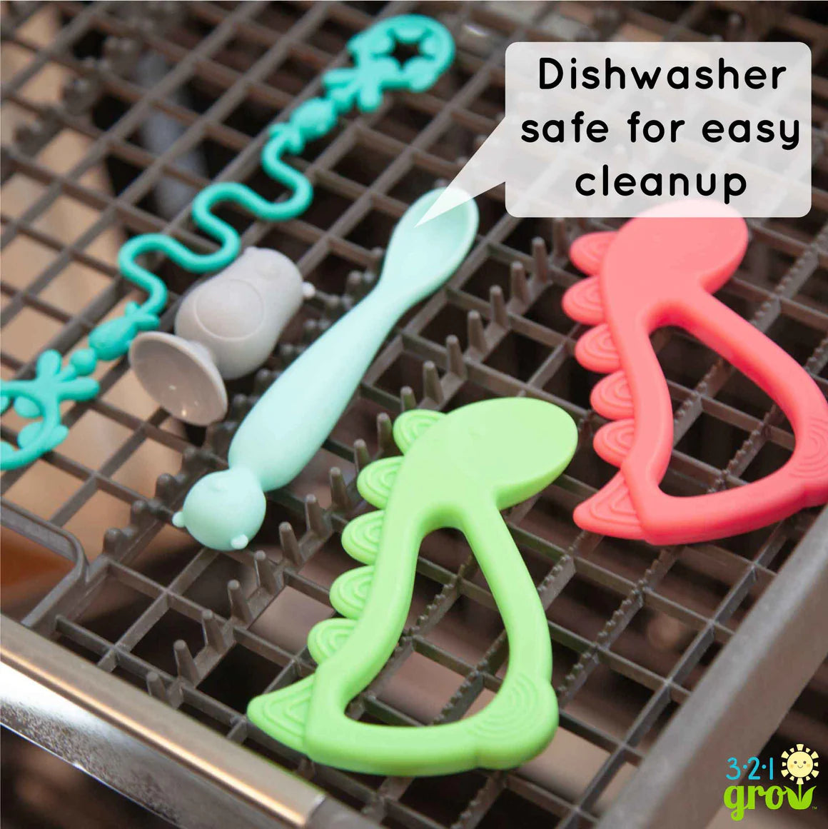 Easy Learn Baby Spoon & Tether Set