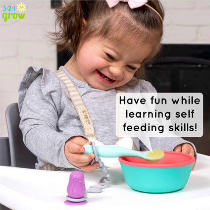 Easy Learn Baby Spoon & Tether Set