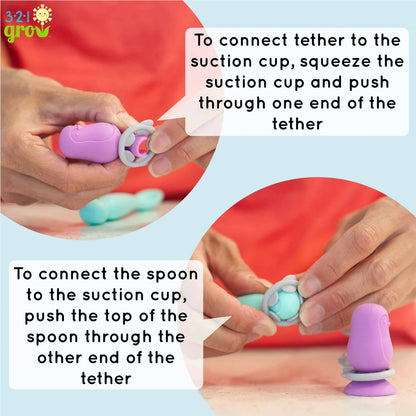 Easy Learn Baby Spoon & Tether Set