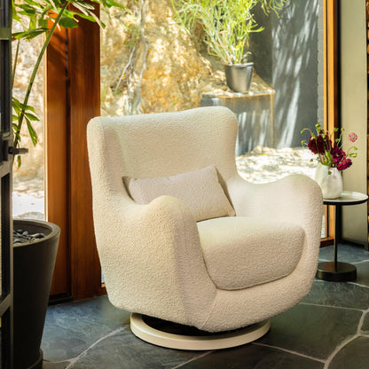 Babyletto Solstice Swivel Glider in Boucle