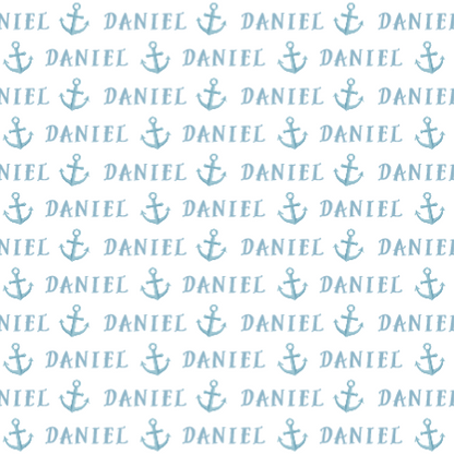 Sugar + Maple Personalized Towel | Anchors