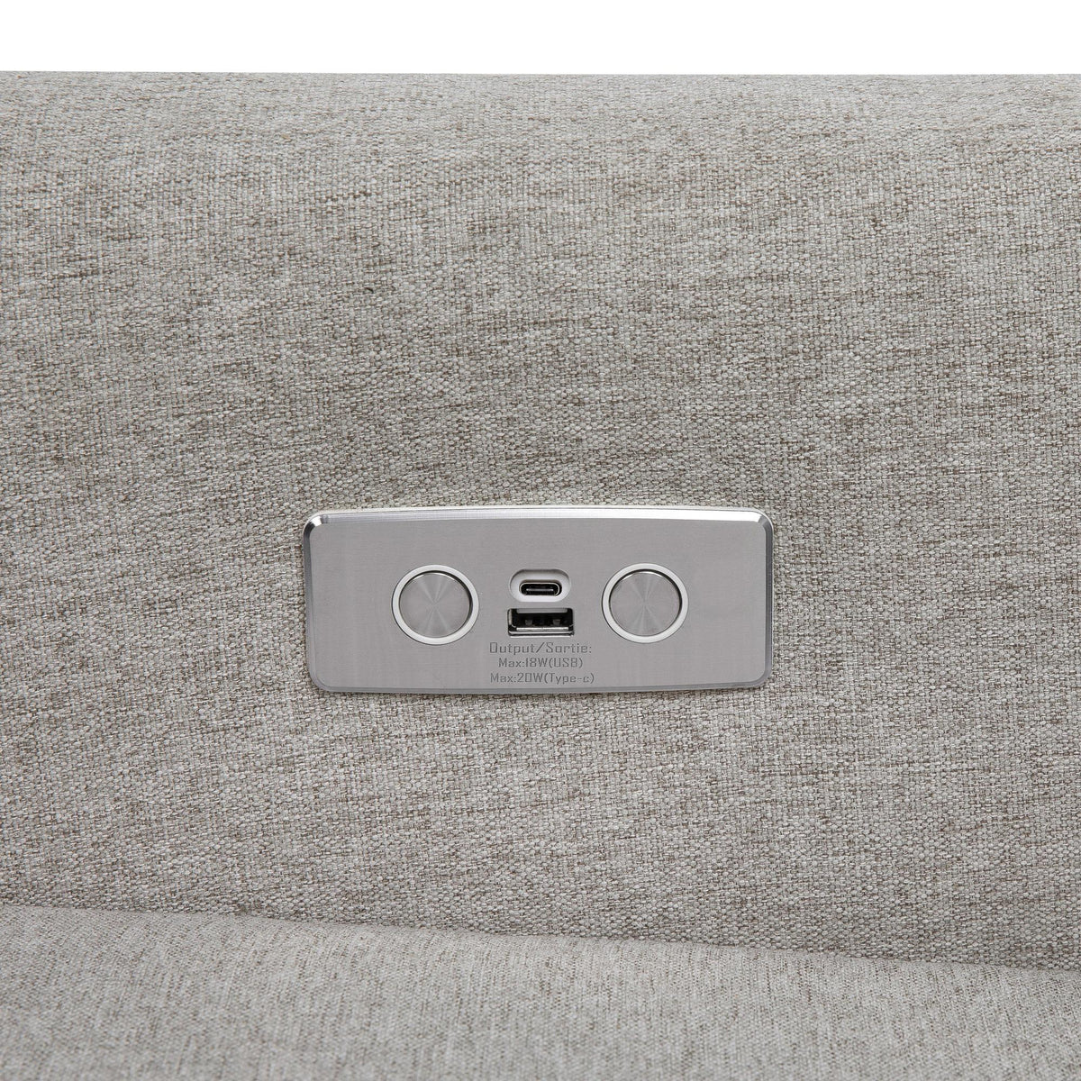 Babyletto Kiwi Electronic Recliner and Swivel Glider with USB port
