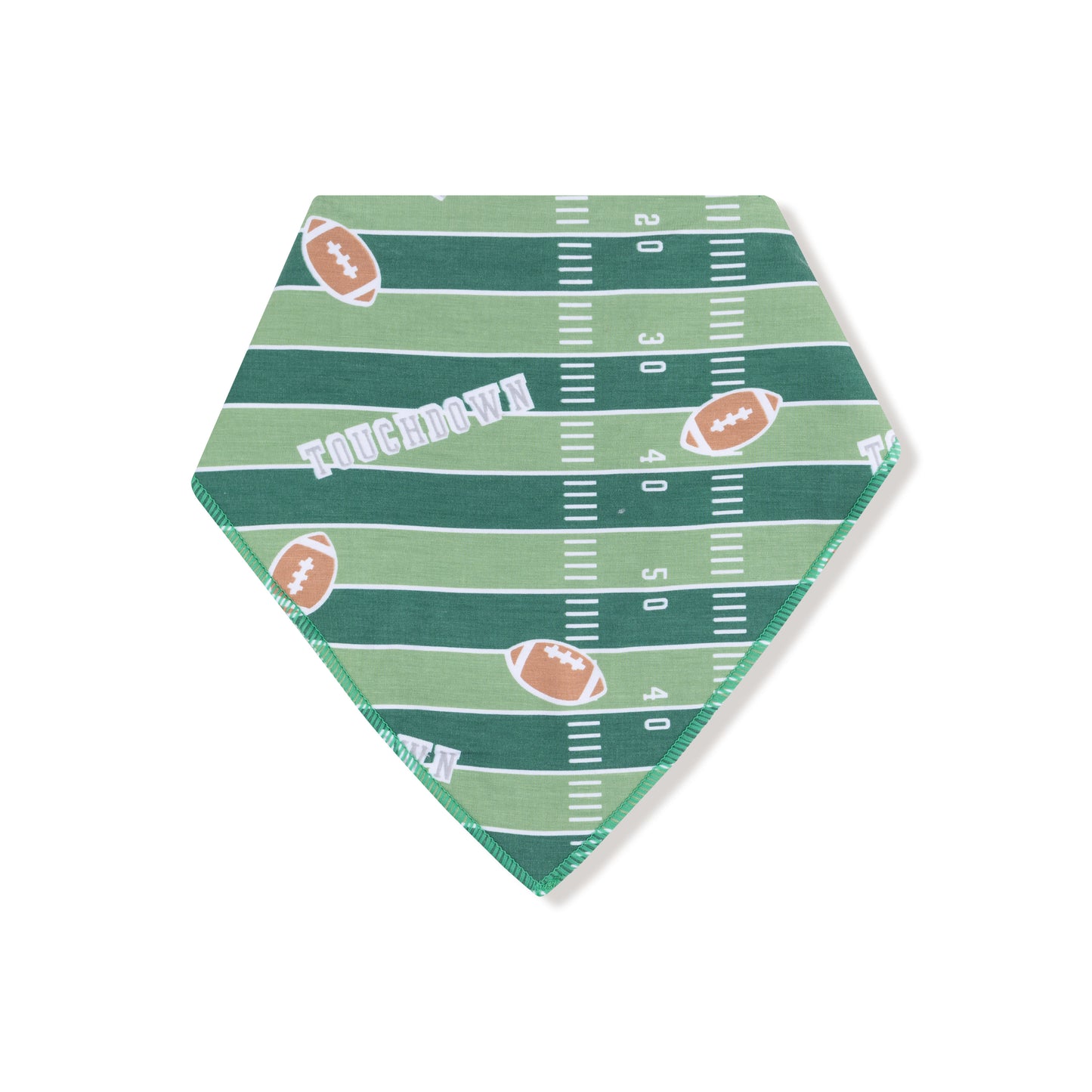 Bandana Bib - Football Field - Glow In The Dark