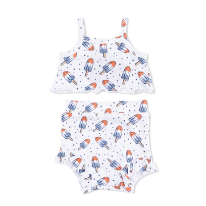 Tank Top & High Waisted Short - Astro Pop
