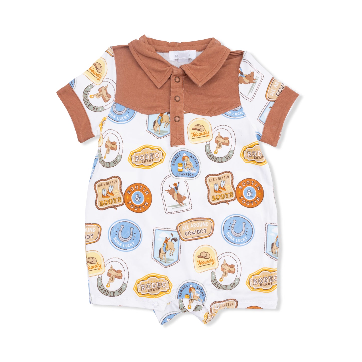 Cowboy Shortie - Rodeo Patches Uni
