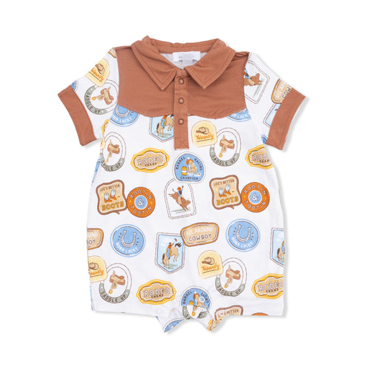 Cowboy Shortie - Rodeo Patches Uni