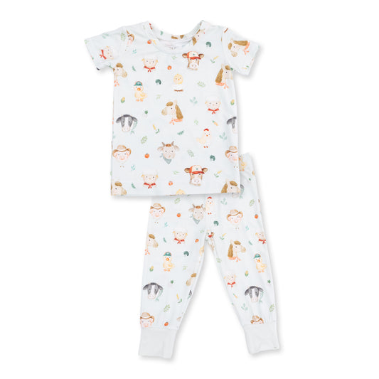 Short Sleeve Loungewear Set - Baby Farm Faces