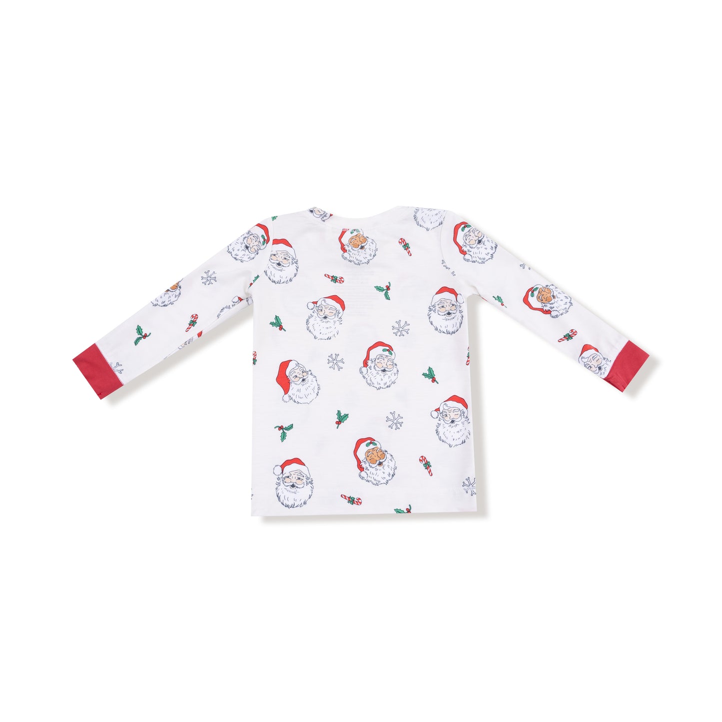 Long Sleeve Loungewear Set - Vintage Santas