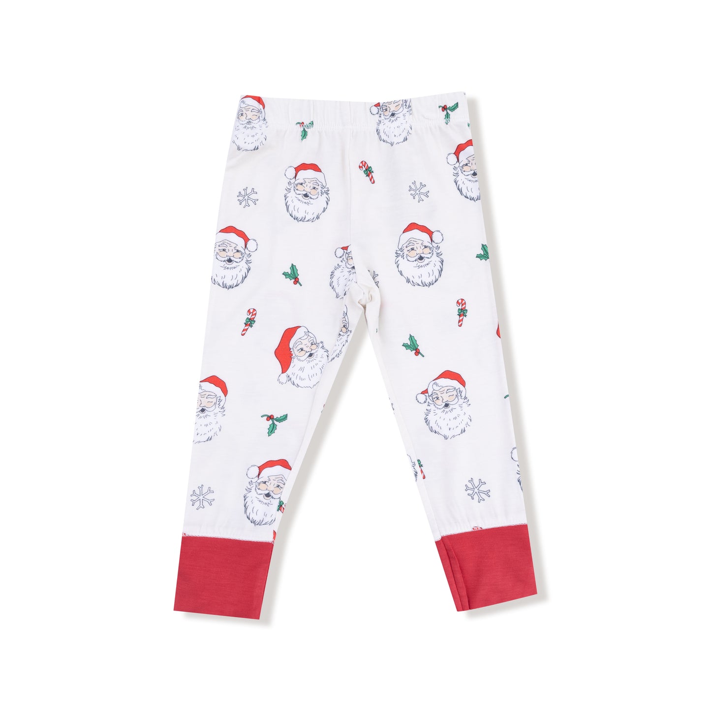 Long Sleeve Loungewear Set - Vintage Santas