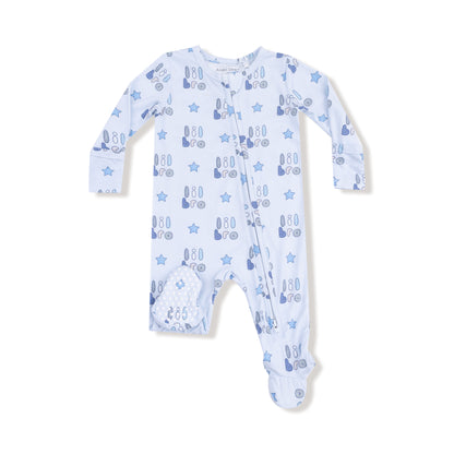 2-Way Zipper Footie - Lil Bro