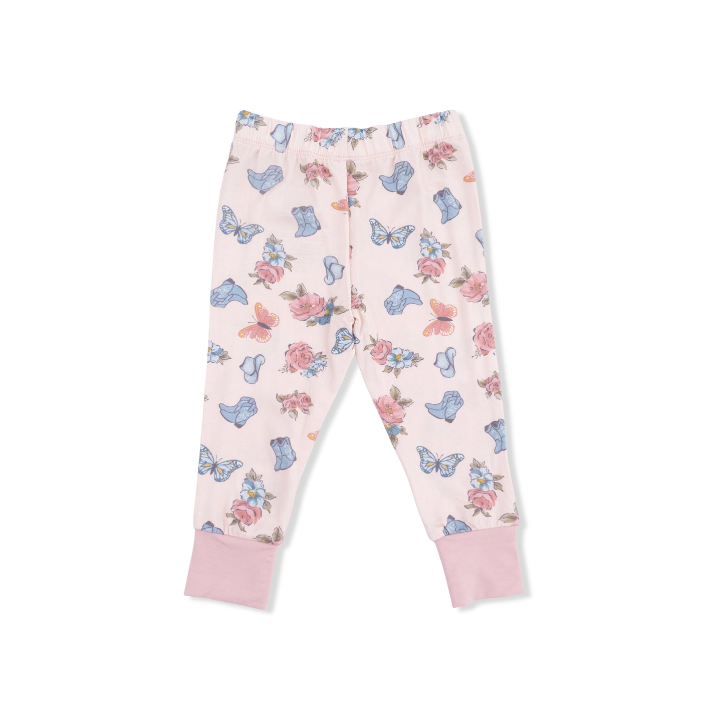 Short Sleeve Loungewear Set - Country Gril Boots