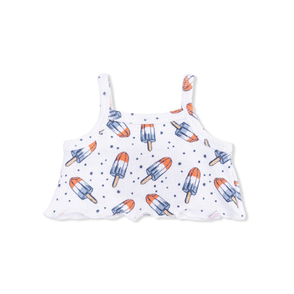 Tank Top & High Waisted Short - Astro Pop