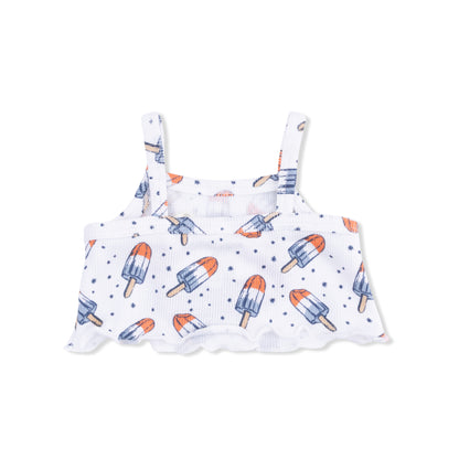 Tank Top & High Waisted Short - Astro Pop