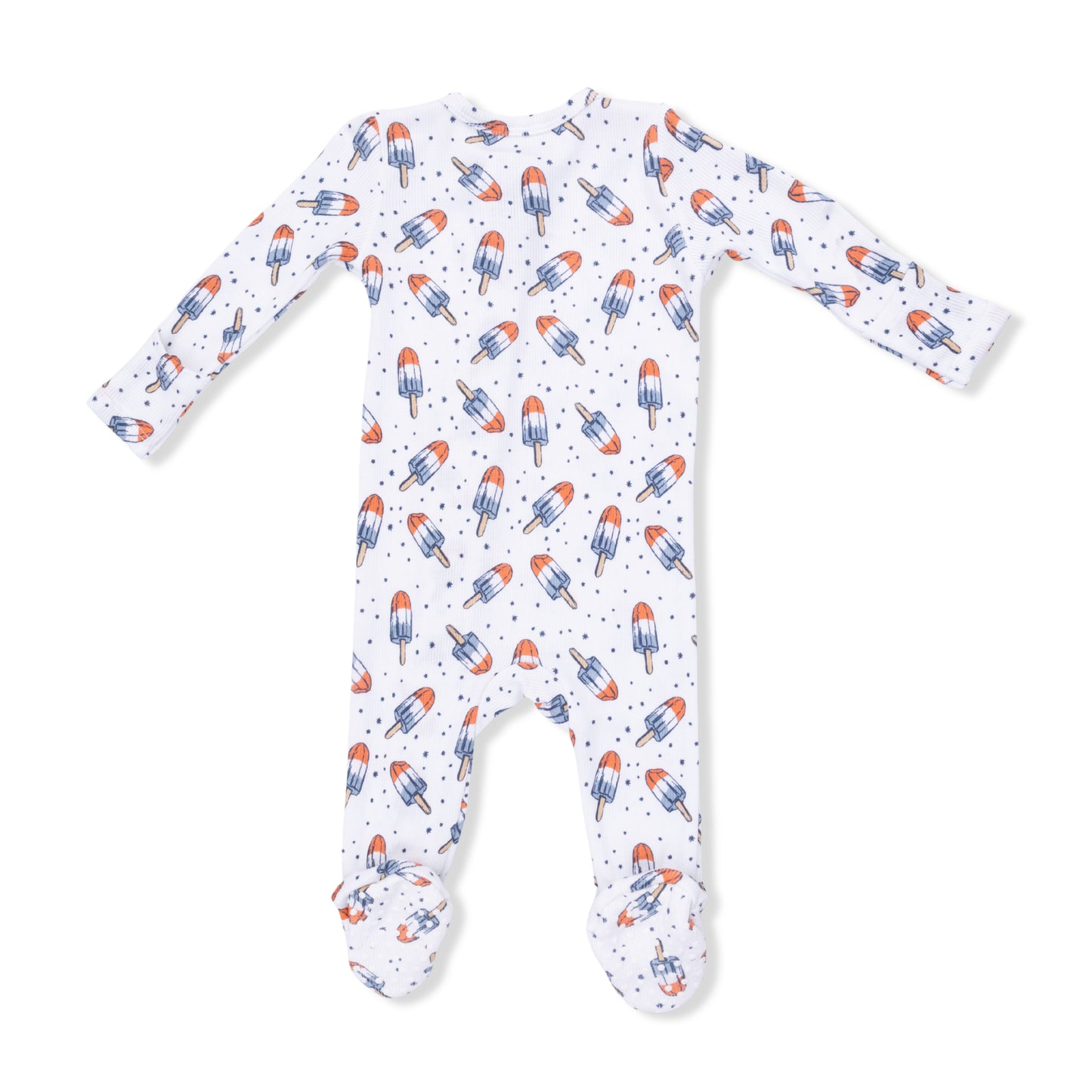 2 Way Zipper Footie - Astro Pop