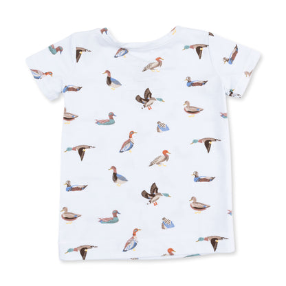 Short Sleeve Loungewear Set - American Ducks