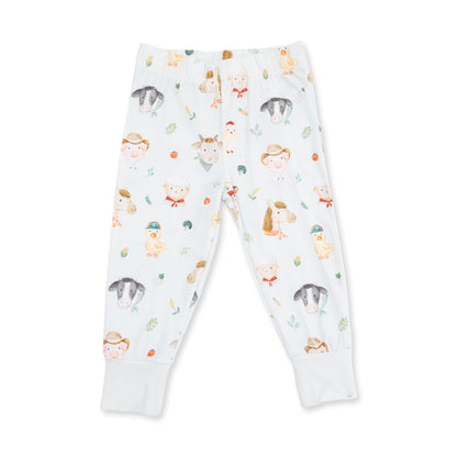 Short Sleeve Loungewear Set - Baby Farm Faces