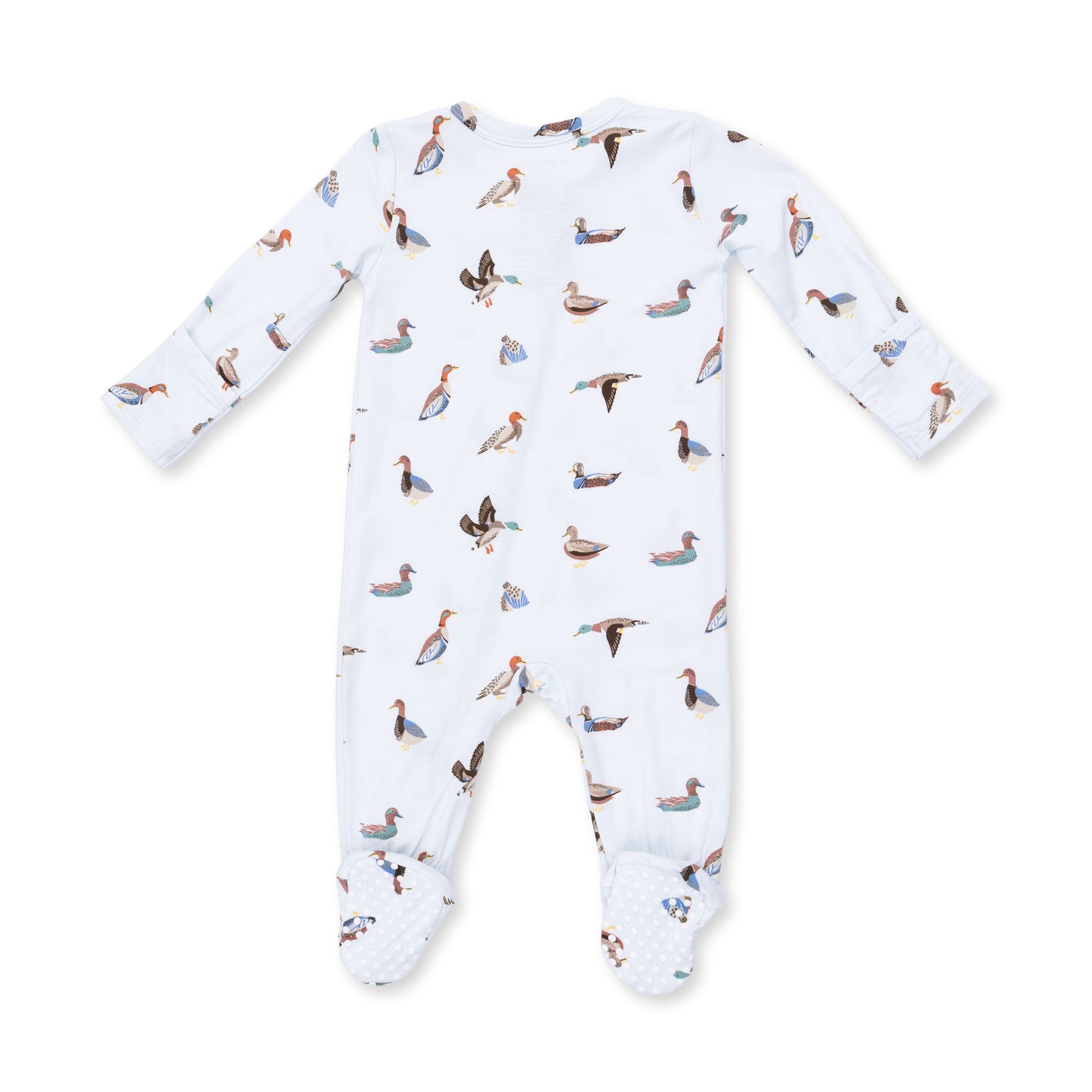 2 Way Zipper Footie - American Ducks