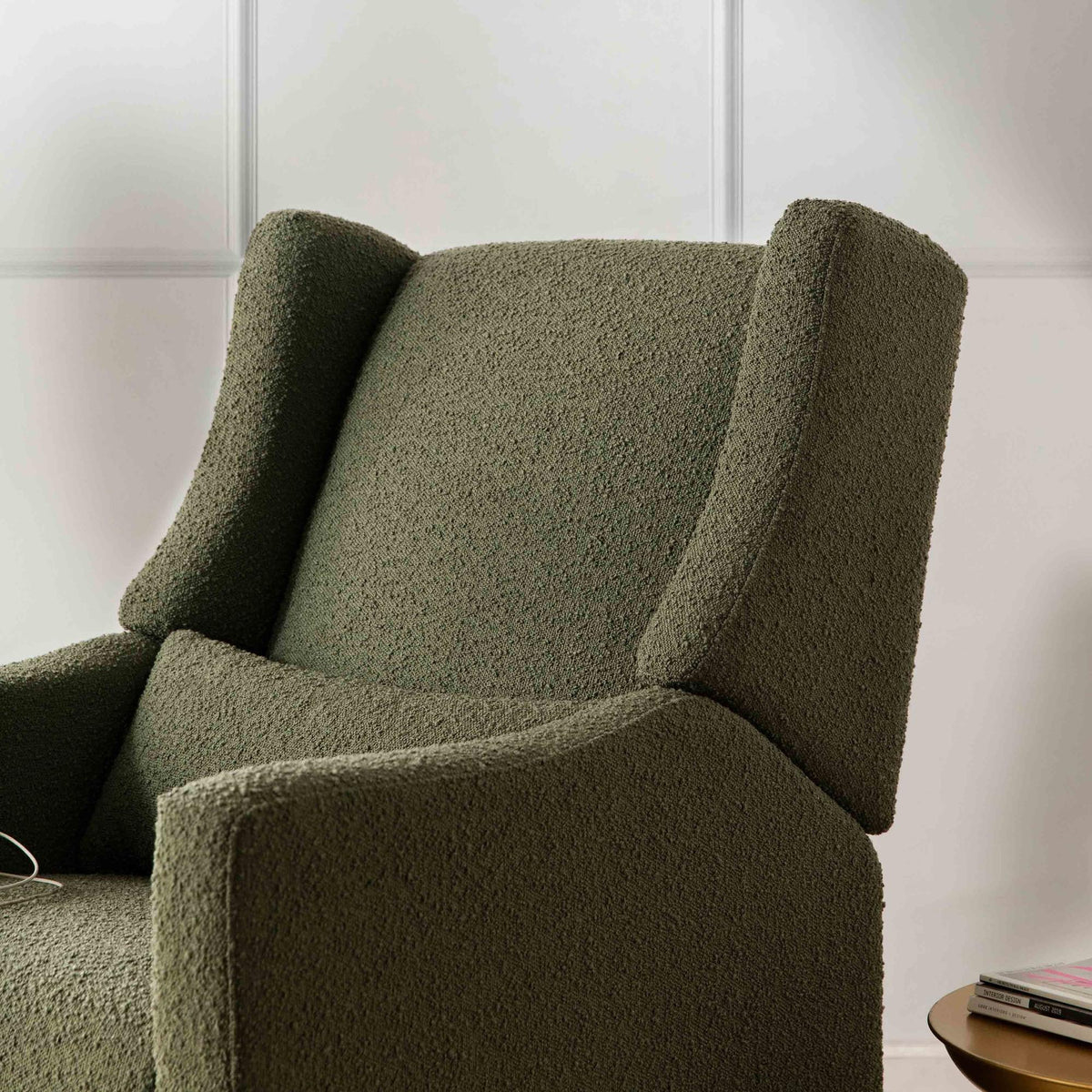 Babyletto Kiwi Electronic Recliner and Swivel Glider with USB port