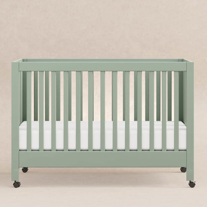 Babyletto Maki Portable Folding Crib with Toddler Bed Conversion Kit