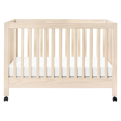 Babyletto Maki Portable Folding Crib with Toddler Bed Conversion Kit