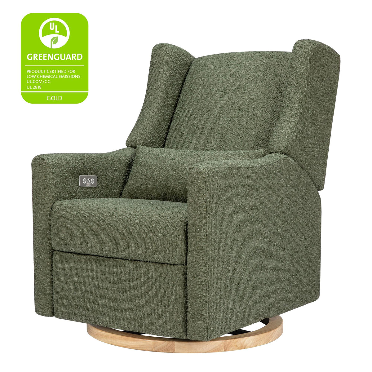Babyletto Kiwi Electronic Recliner and Swivel Glider with USB port