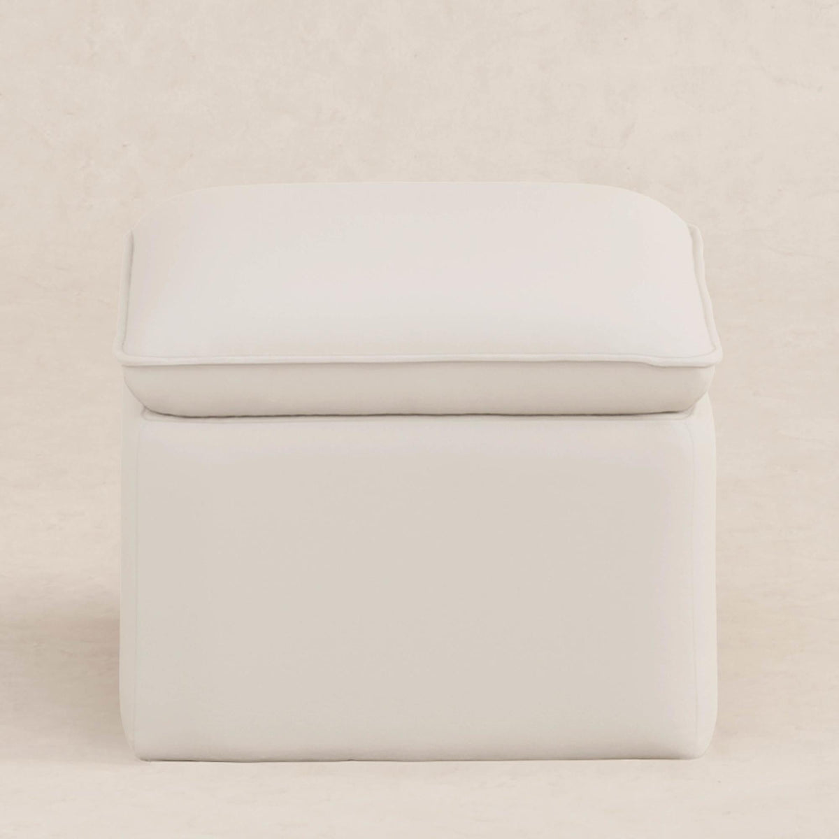 Babyletto Cali Storage Ottoman in Eco-Performance Fabric | Water Repellent & Stain Resistant