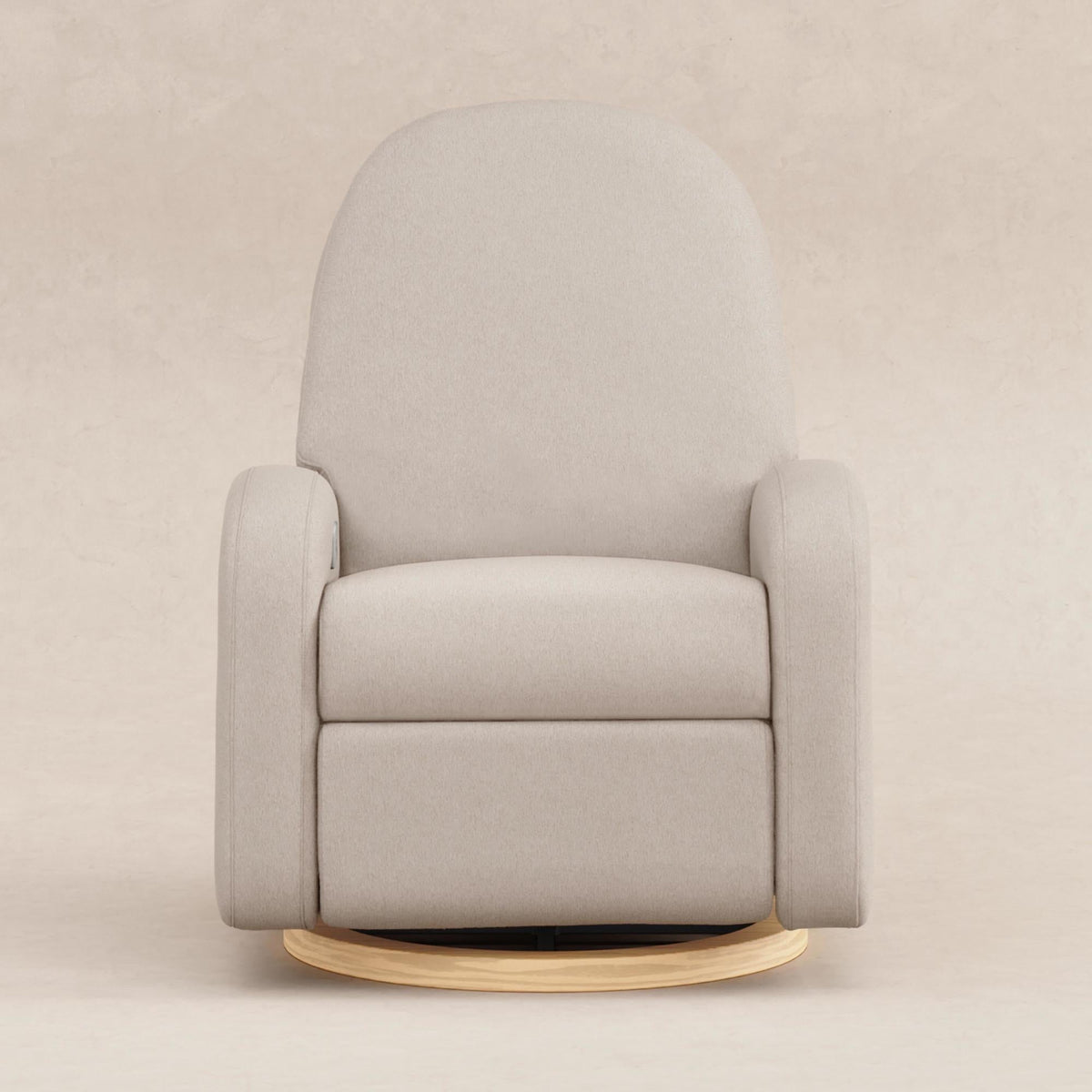 Babyletto Nami Electronic Recliner and Swivel Glider Recliner with USB port