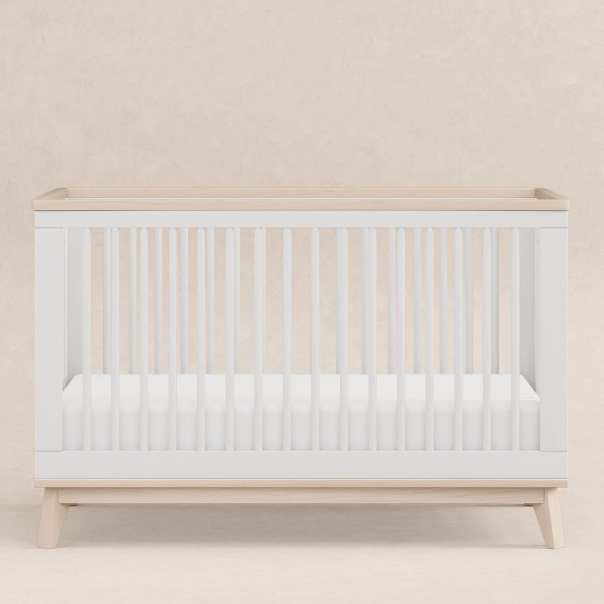 Babyletto Scoot 3-in-1 Convertible Crib with Toddler Bed Conversion Kit