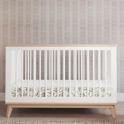 Babyletto Scoot 3-in-1 Convertible Crib with Toddler Bed Conversion Kit