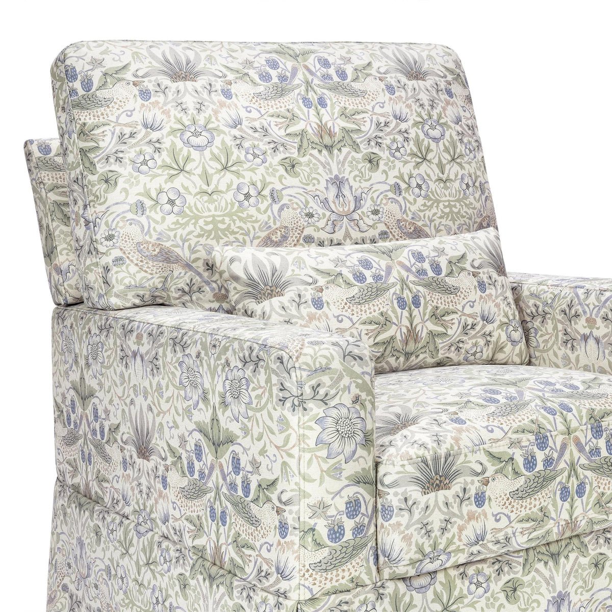 Morris & Co. x Namesake Crawford Pillowback Comfort Swivel Glider