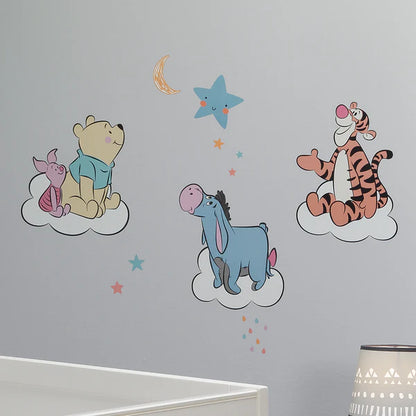 Disney Baby Winnie the Pooh Hugs Piglet/Eeyore/Tigger Wall Decals