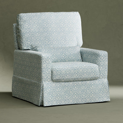 Morris & Co. x Namesake Crawford Pillowback Comfort Swivel Glider