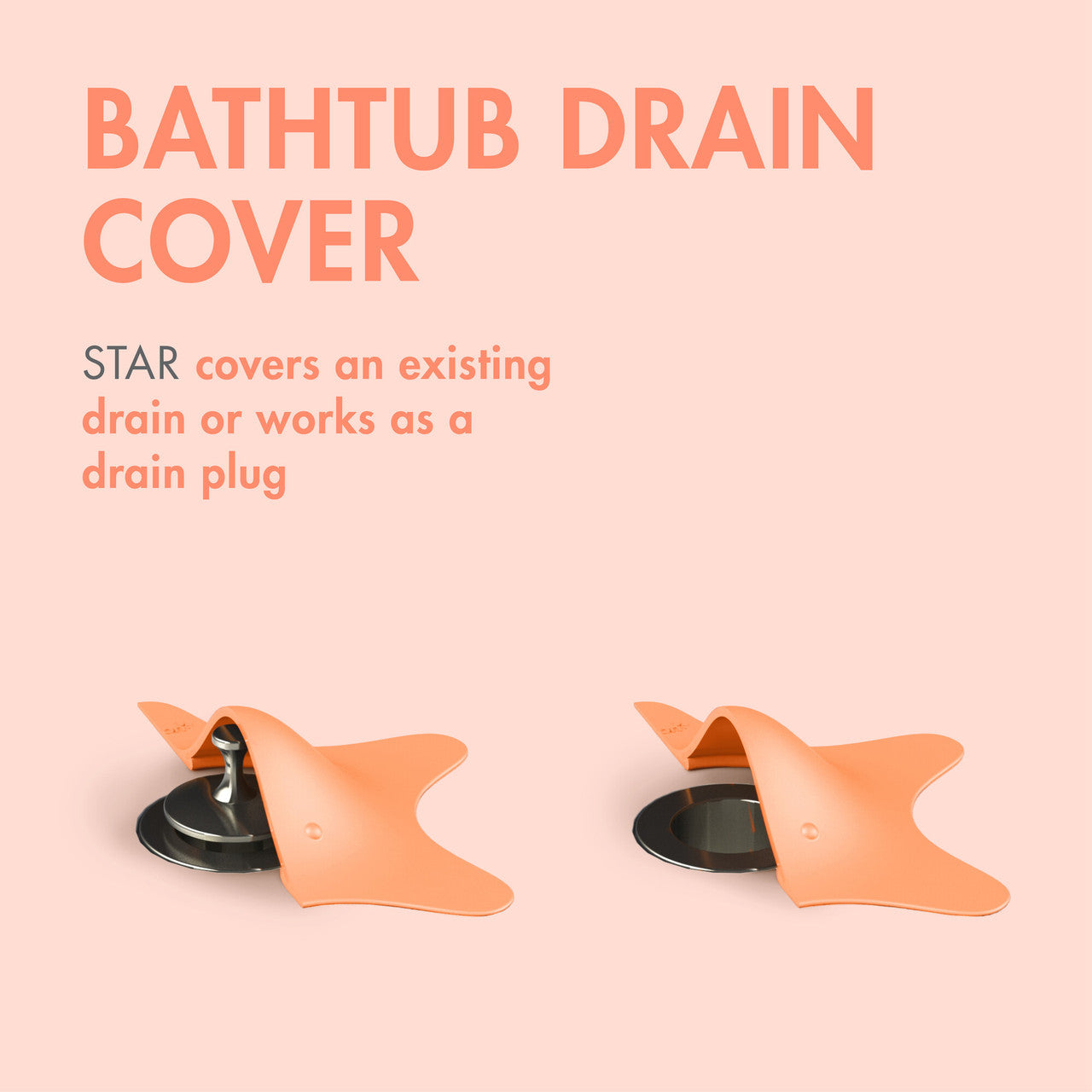 Star™ Bathtub Drain COver