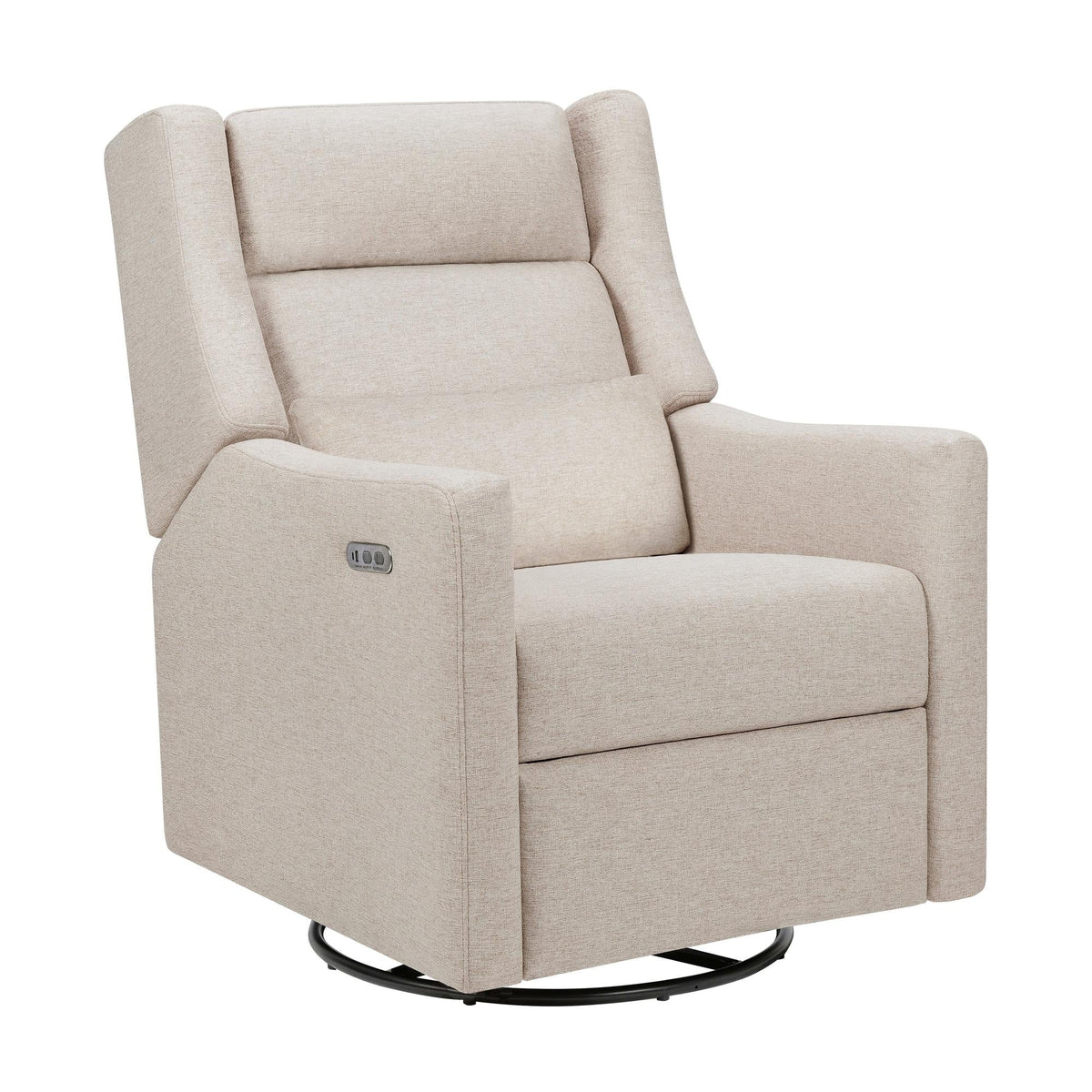 Babyletto Kiwi Plus Power Recliner and Swivel Glider with Power Adjustable Headrest and USB Port