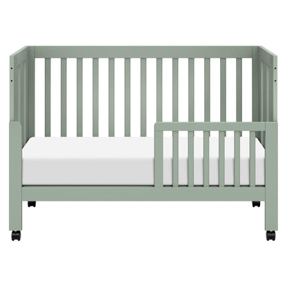 Babyletto Maki Portable Folding Crib with Toddler Bed Conversion Kit