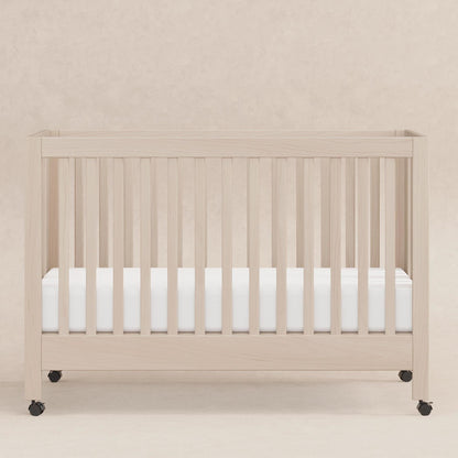 Babyletto Maki Portable Folding Crib with Toddler Bed Conversion Kit