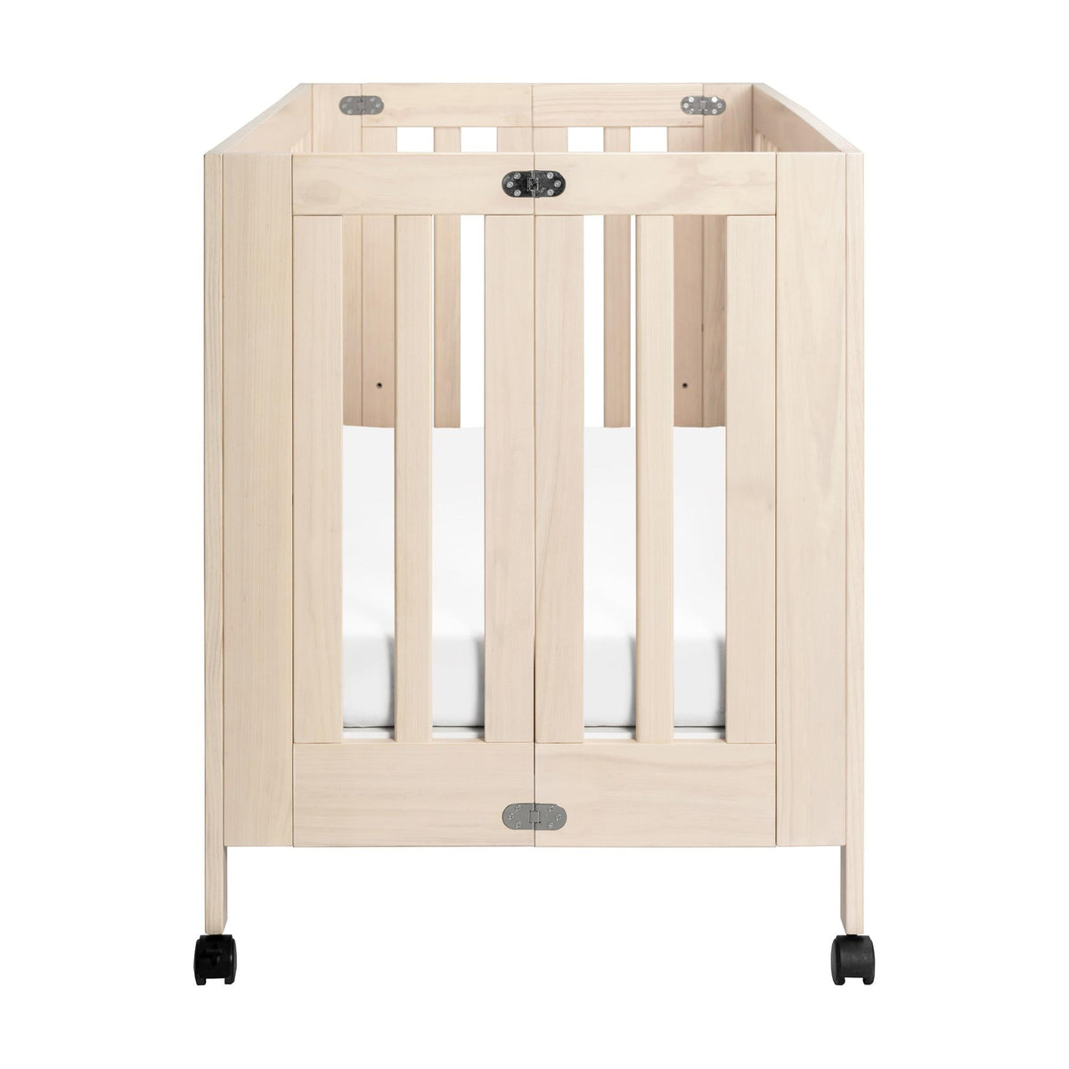 Babyletto Maki Portable Folding Crib with Toddler Bed Conversion Kit
