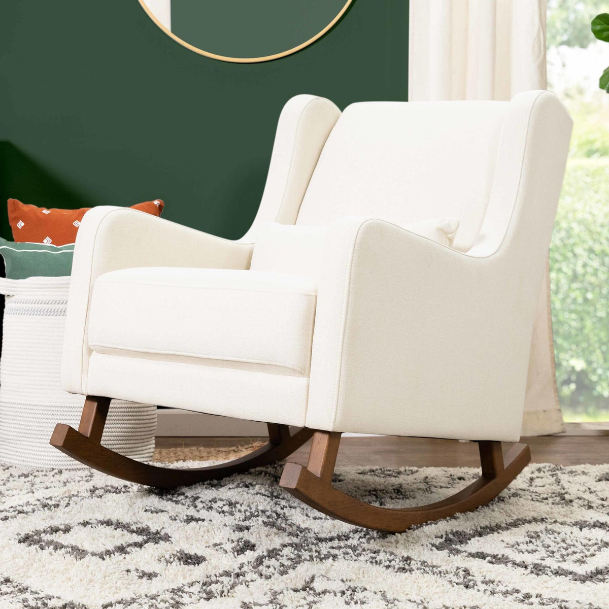 Babyletto Kai Rocker in Eco-Performance Fabric | Water Repellent & Stain Resistant