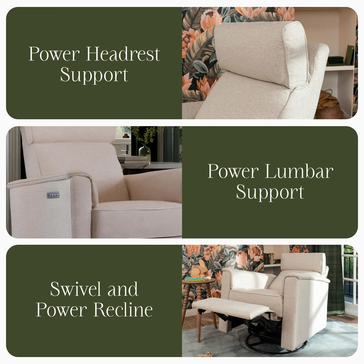 Namesake Willa Pro Power Recliner & Swivel Glider