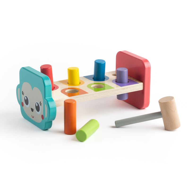 Tap & Learn Wooden Hammer Bench