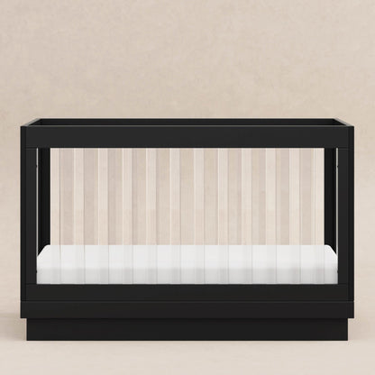 Babyletto Harlow Acrylic 3-in-1 Convertible Crib with Toddler Bed Conversion Kit