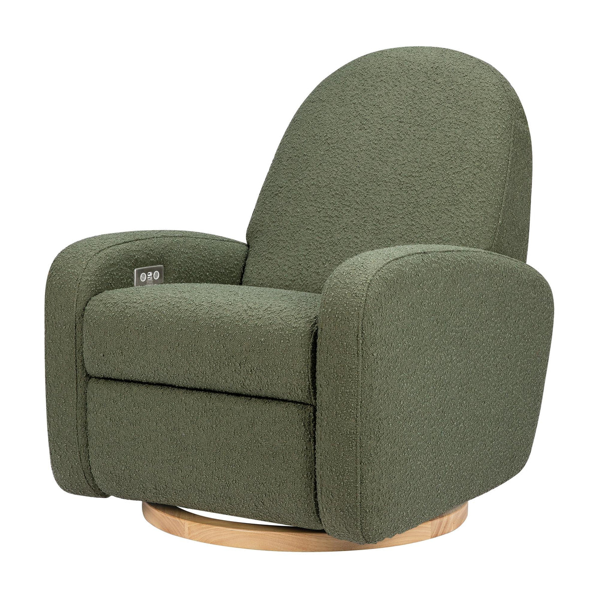 Babyletto Nami Electronic Recliner and Swivel Glider Recliner with USB port