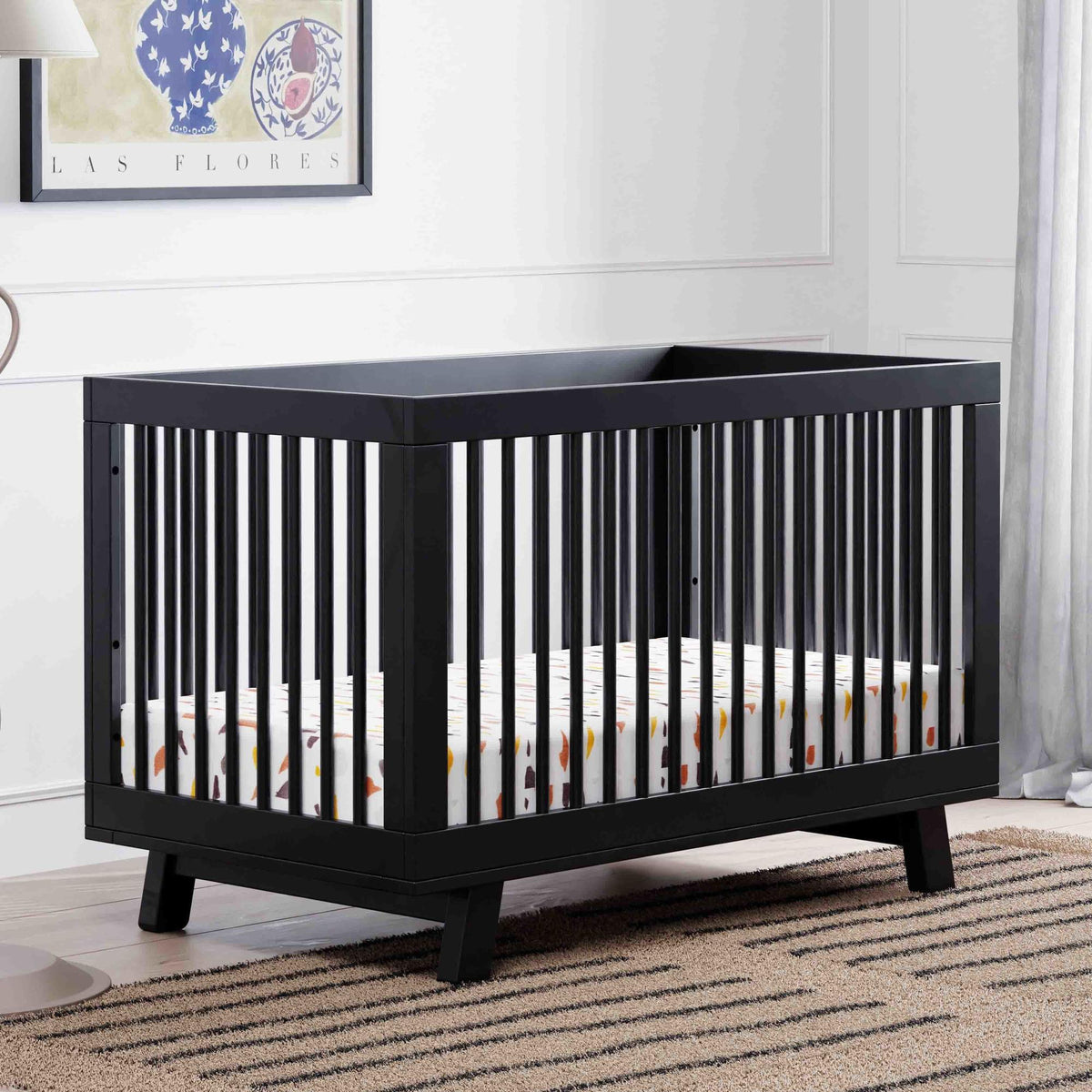Babyletto Hudson 3-in-1 Convertible Crib with Toddler Bed Conversion Kit