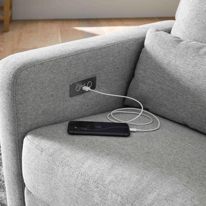 Babyletto Sigi Electronic Recliner and Glider with USB Port