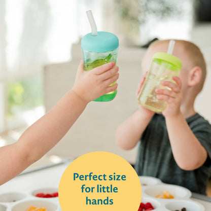 Squeeze & Sip® Straw Trainer Cup, 7 Oz - 2 Pack