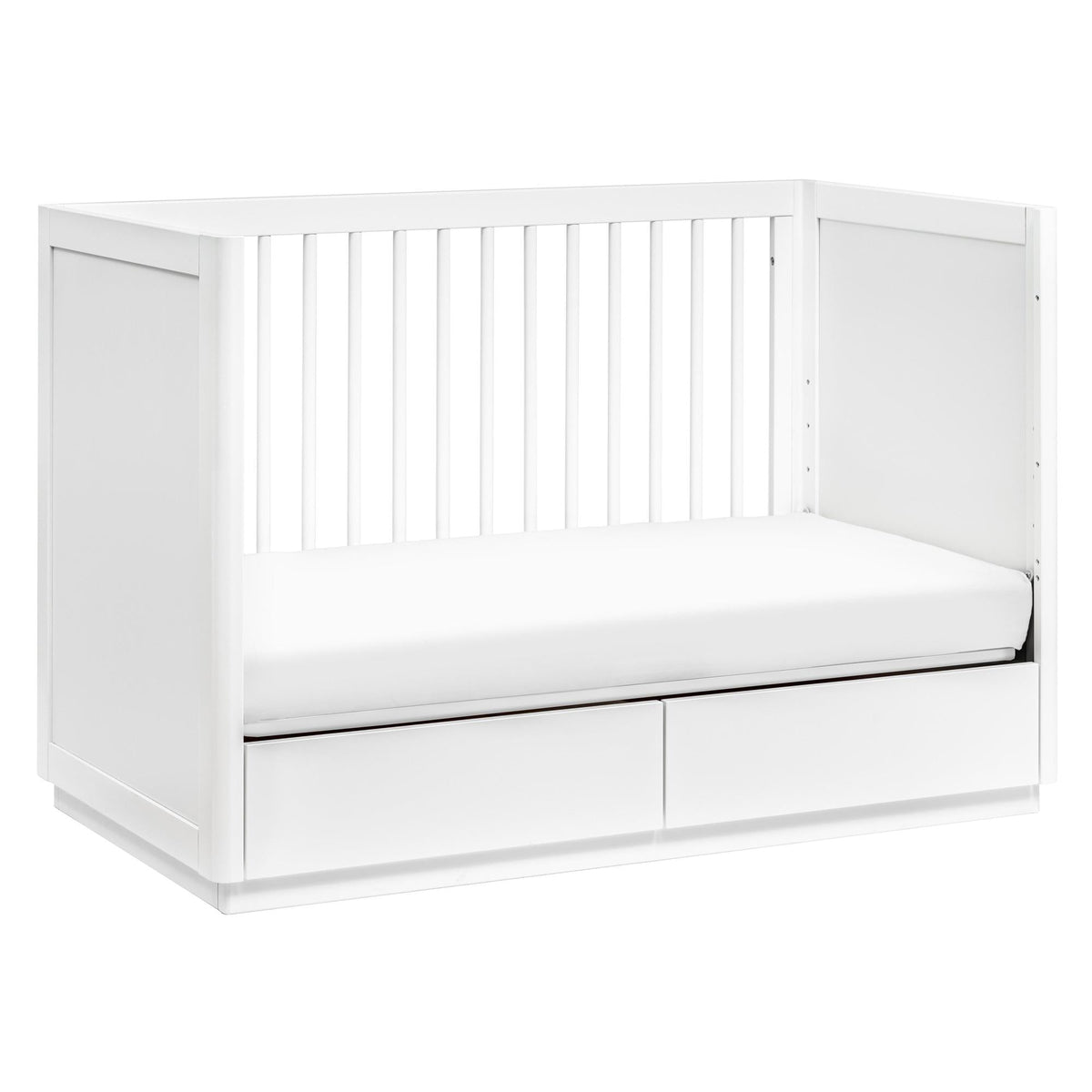 Babyletto Bento 3-in-1 Convertible Storage Crib with Toddler Bed Conversion Kit