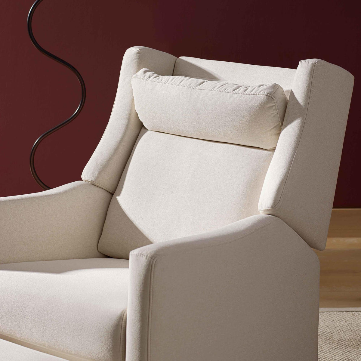 Babyletto Kiwi Plus Power Recliner and Swivel Glider with Power Adjustable Headrest and USB Port