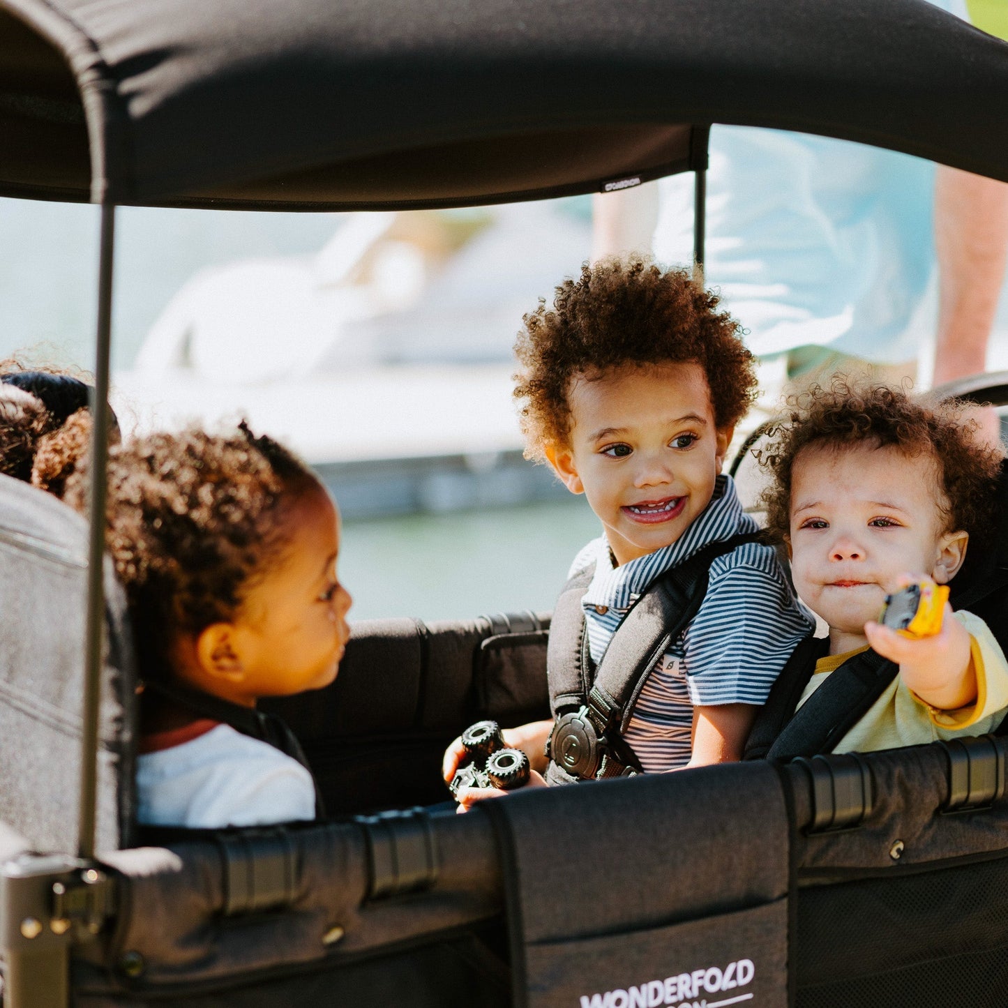 Wonderfold W4 Elite Quad Stroller Wagon (4 Seater)